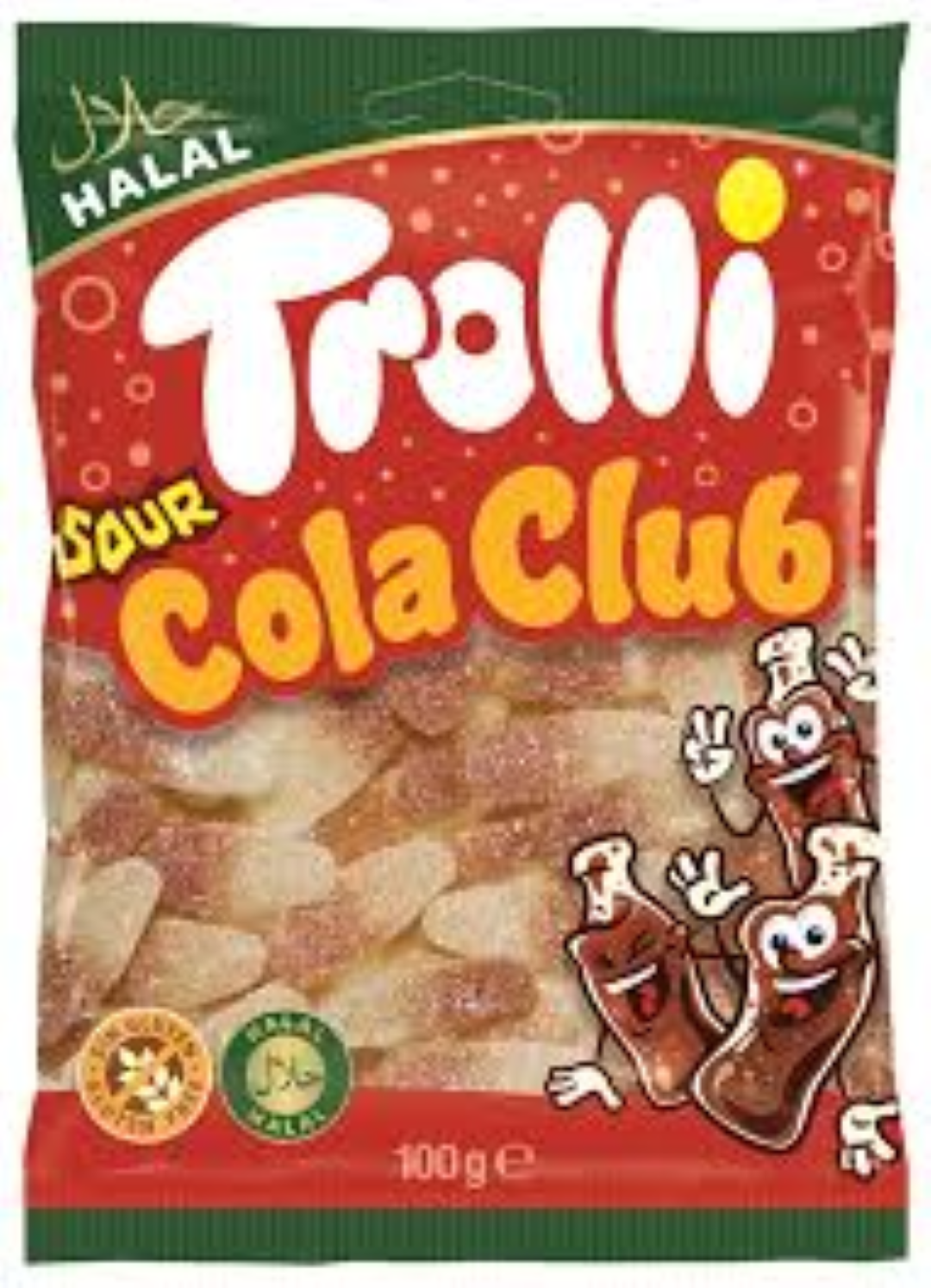 TROLLI SOUR COLA CLUB 100G